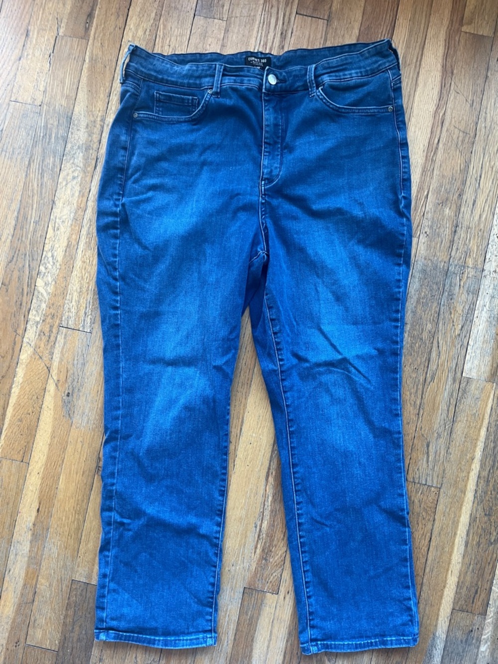 NYDJ curvy denim jeans